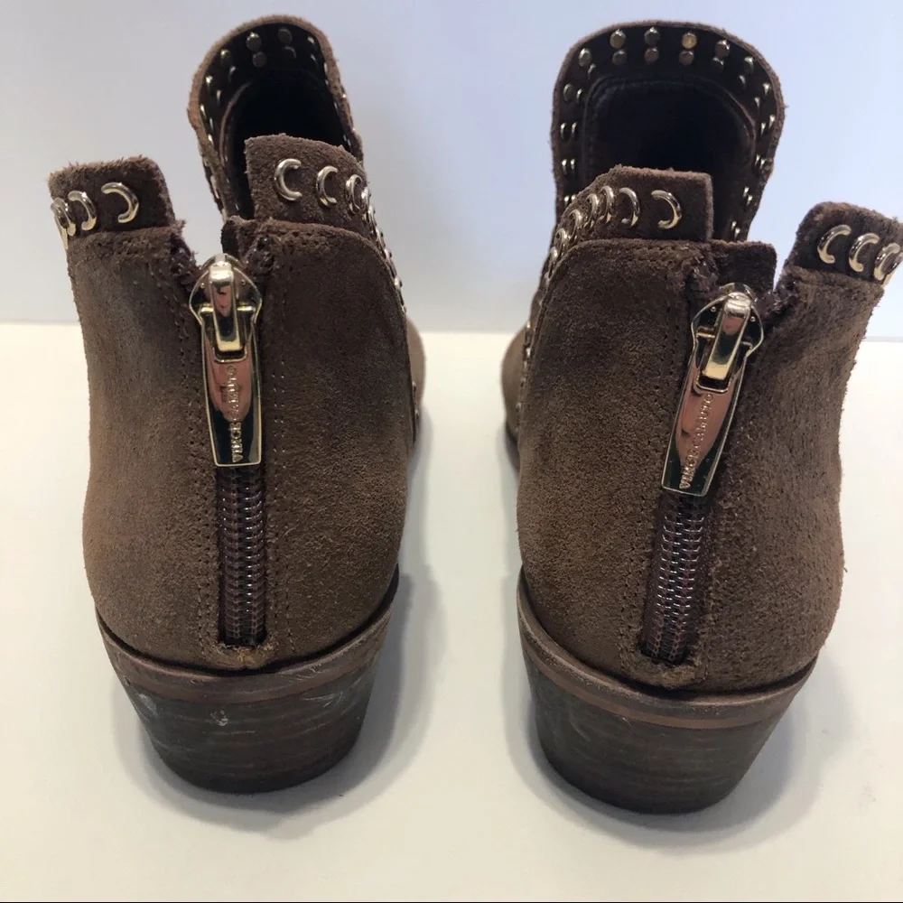 Vince Camuto Prafinta Suede Cutout Ankle‎ Boots